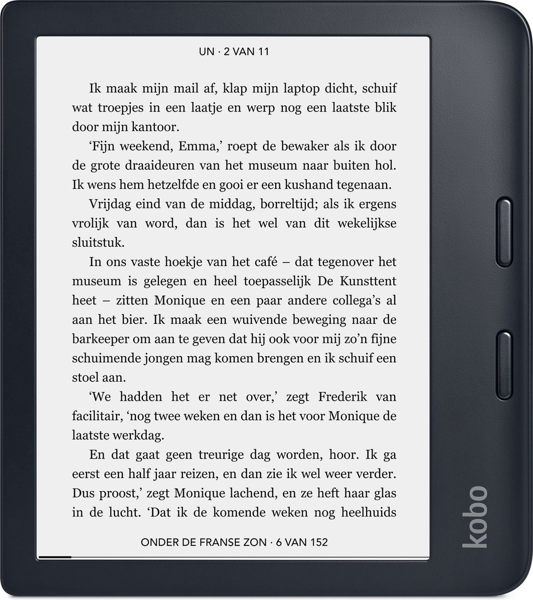 De Kobo Libra 2 E-reader 7" 32GB Zwart in één oogopslag