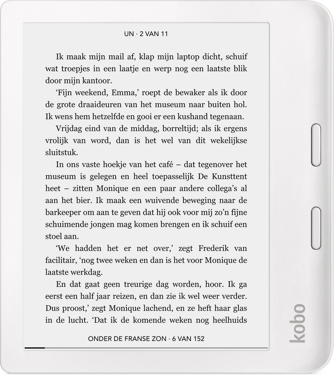 De Kobo Libra 2 E-Reader 7 inch 32GB Wit in één oogopslag
