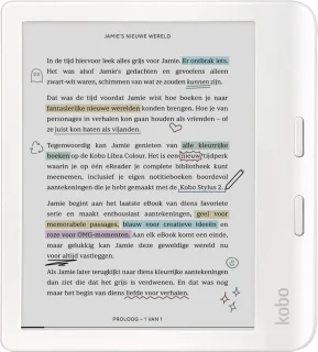 Kobo Libra Colour E-reader 7 inch Wit 32GB
