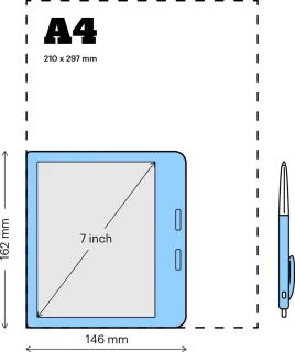 Kobo Libra Colour E-reader + Kobo Stylus 2 Zwart
