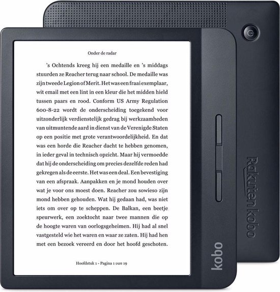 Kobo Libra H2O Black: De ideale metgezel voor ontspannen en veelzijdig lezen
