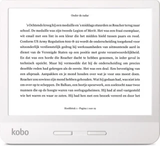 Kobo Libra H2O: comfortabel en waterdicht lezen — nu in wit