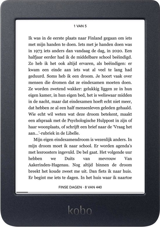 Compacte krachtpatser: de Kobo Nia 6 inch refurbished e-reader