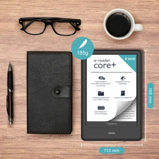 MyStories Core+ 6" E-reader Zwart 4GB