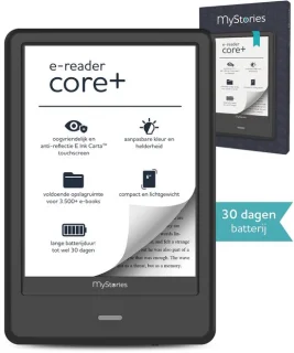 MyStories e-reader Core+ zwart