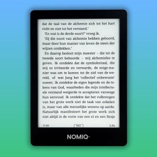 De Nomiq Booq 6S e-reader in één oogopslag