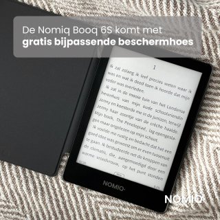 Wat vinden we goed aan de Nomiq Booq 6S e-reader