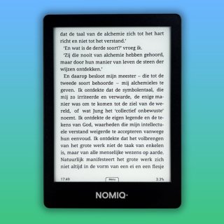 Nomiq Booq 6S — compacte krachtpatser voor zorgeloos lezen