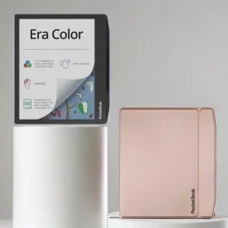 PocketBook Era Color + Beige Flipcover — Kleur lezen, zorgeloos meenemen