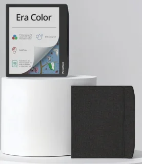 PocketBook Era Color + Charge Cover - Canvas Black