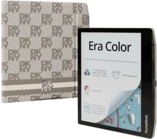 PocketBook Era Color e-reader + DKNY hoesje, Smoky Beige