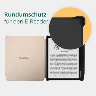 PocketBook Era e-reader + bruin hoesje