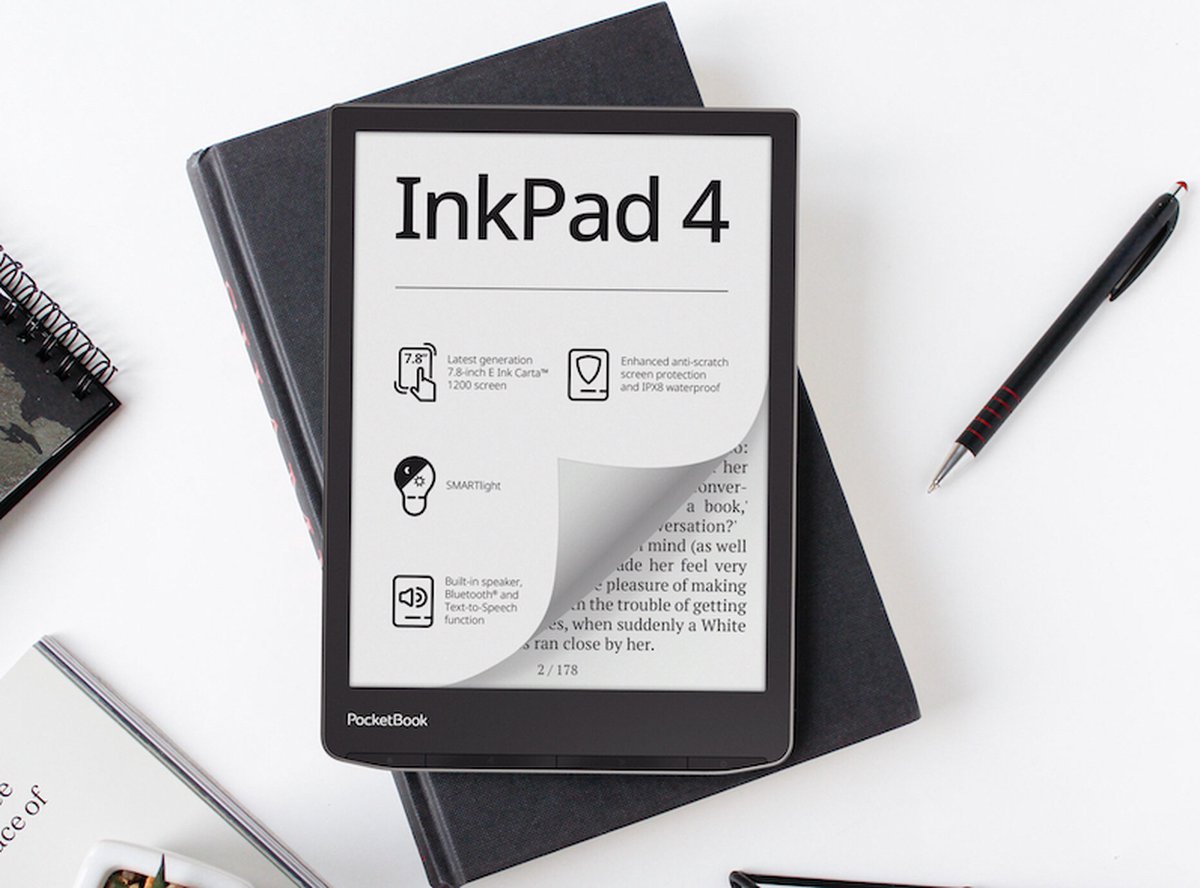 PocketBook Inkpad 4 Stardust Silver 7,8 inch