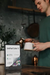 Wat vinden we goed aan de PocketBook InkPad Color 3 e-reader + Flip Cover Sea Green