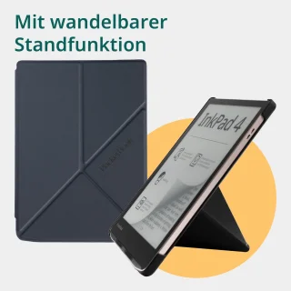 Wat vinden we goed aan de PocketBook InkPad Color 3 e-reader + Origami Shell Cover - Bundel