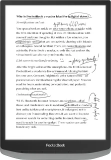 PocketBook InkPad X Pro eReader Mist Grey
