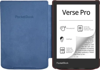 PocketBook Verse Bright Blue met Bloemen Hoesje