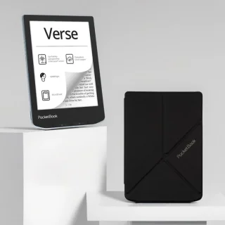 PocketBook Verse Bright Blue + Origami Hoesje — compact, comfortabel en compleet