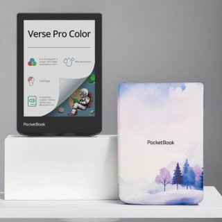 De PocketBook Verse Pro Color e-reader + PocketBook hoesje in één oogopslag