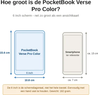 PocketBook Verse Pro Color e-reader Sage Glow