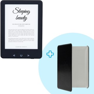 De Silvergear Combideal eReader met hoesje in één oogopslag