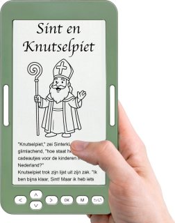 De Silvergear E-reader voor kinderen 4,7 inch Groen in één oogopslag