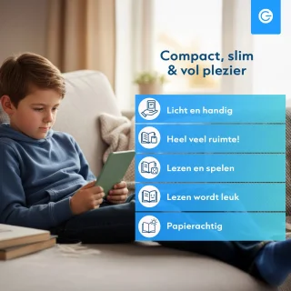 Silvergear E-reader voor kinderen 4,7 inch Groen