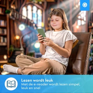 Silvergear E-reader voor kinderen 4,7 inch Groen