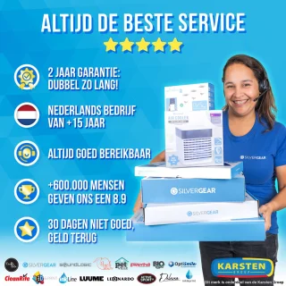 Silvergear eReader 6 inch Blauw 4GB