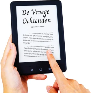 Silvergear eReader 6 Inch Zwart 4GB