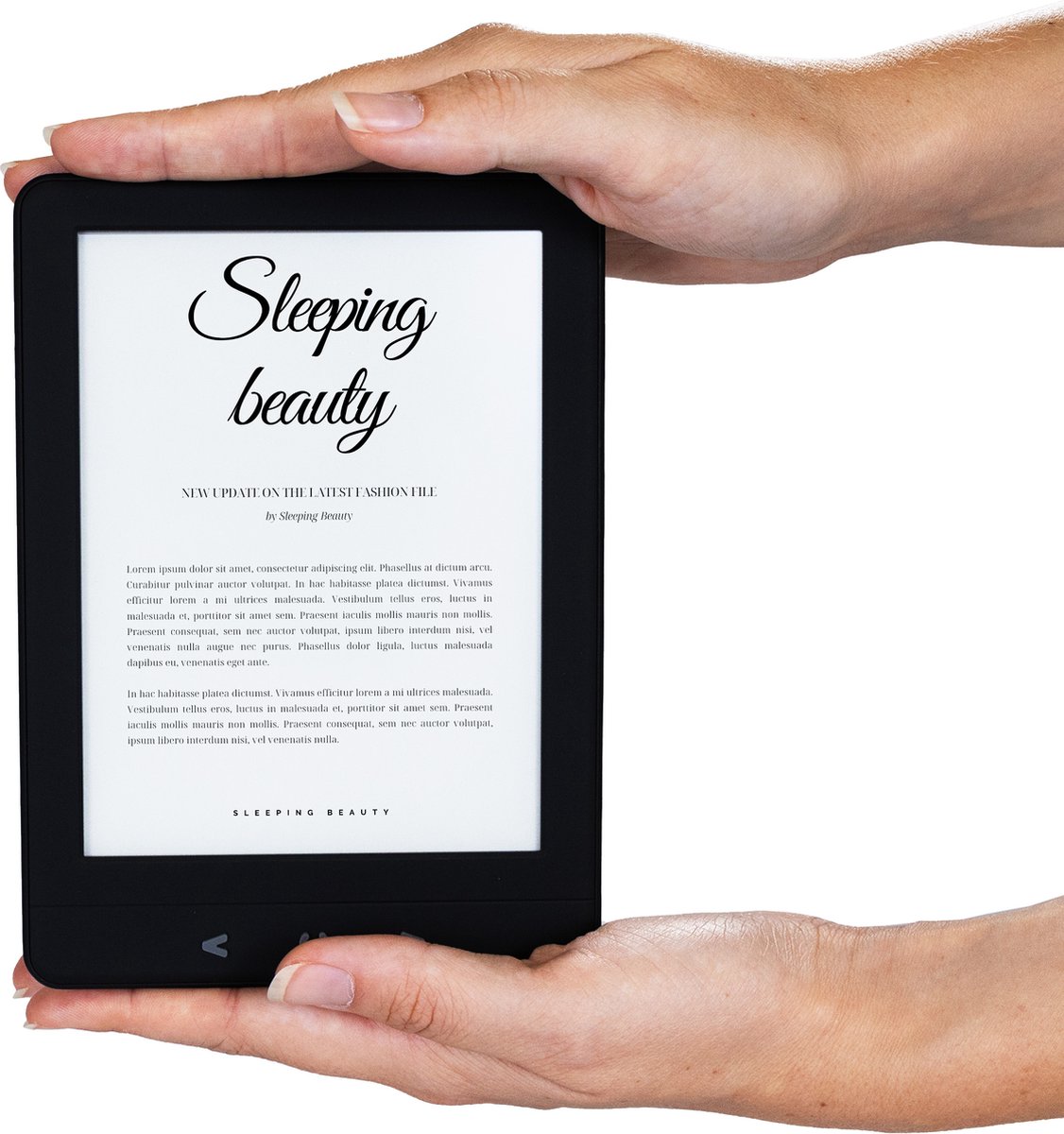 Silvergear eReader 6 Inch Zwart 4GB