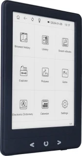 Silvergear eReader 6 Inch Zwart 4GB