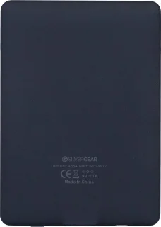 Silvergear eReader 6 Inch Zwart 4GB