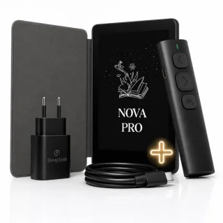 SwayTosh comfort bundel – e-reader Nova Pro en Nova Remote