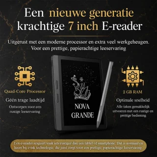 Wat vinden we goed aan de SwayTosh e-reader Nova Grande 7 inch 2026