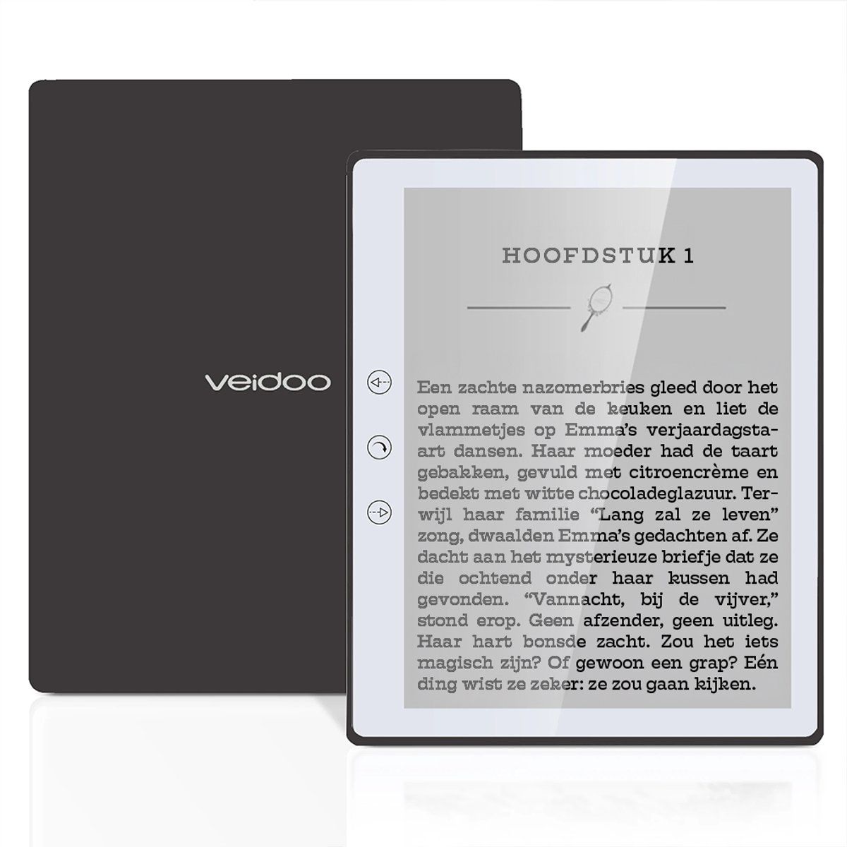 De Veidoo E-reader 6 inch 32GB Zwart in één oogopslag