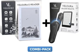 De Veloura E-reader Bundel in één oogopslag