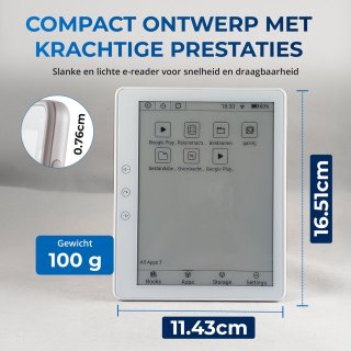 Wat vinden we goed aan de Veloura Ereader