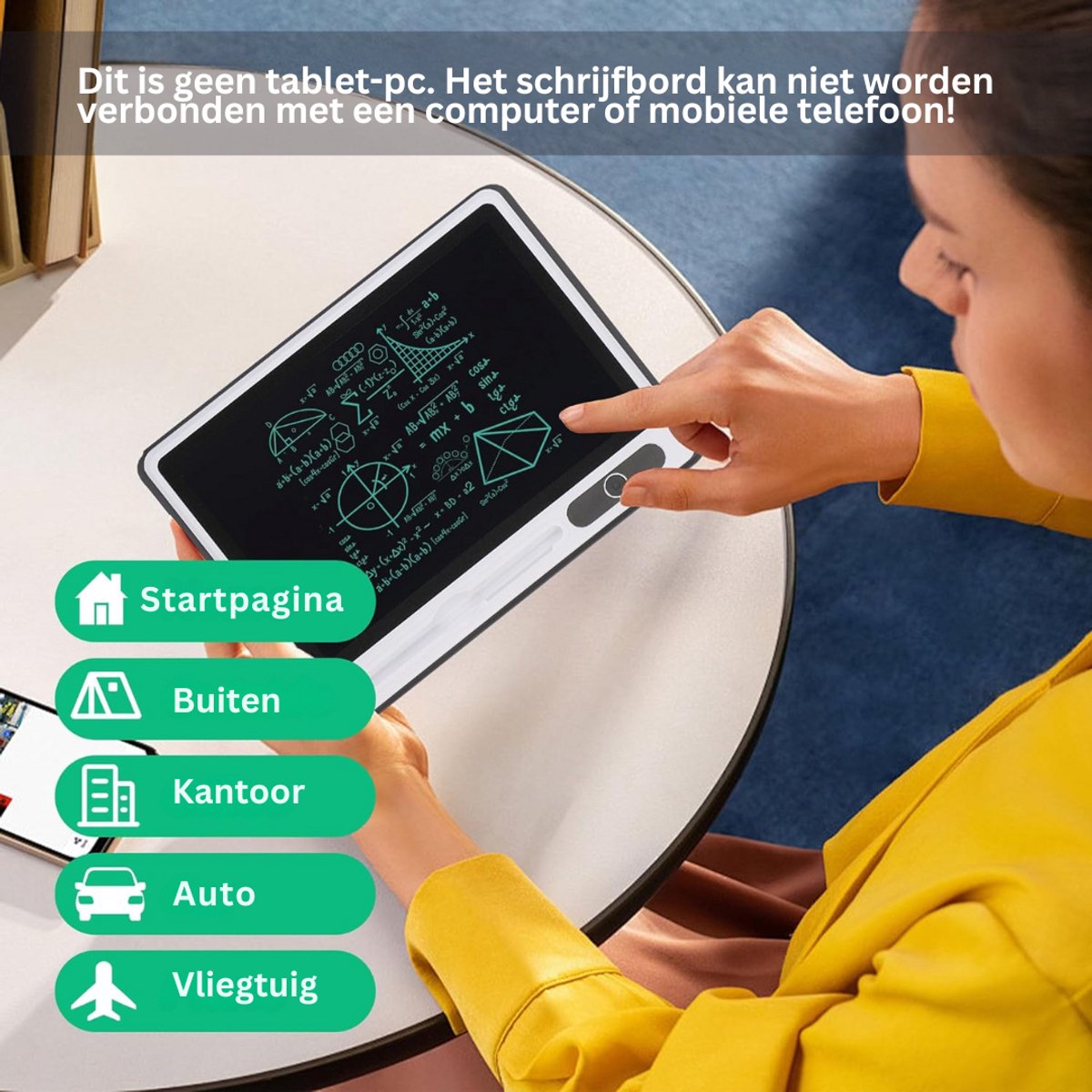 Wat vinden we goed aan de Zavira digitaal notitieblok e-rader zwart lederen hoes