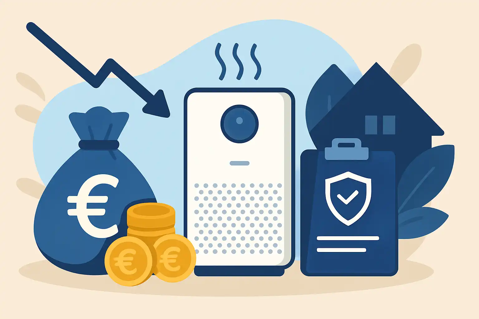 Bespaar op je premie? zo kan een luchtreiniger je woonverzekering beïnvloeden