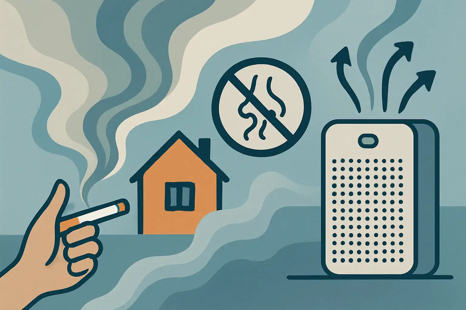 Tabaksrook in huis? Zo neutraliseer je geur en gifstoffen met de juiste luchtreiniger