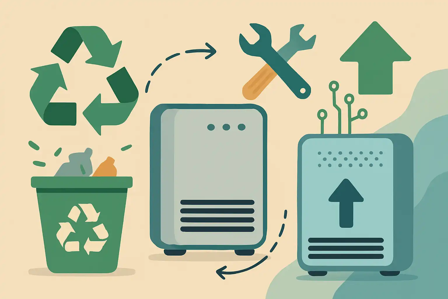 Tweede leven voor je oude luchtreiniger: recyclen, refurbishen of upgraden?