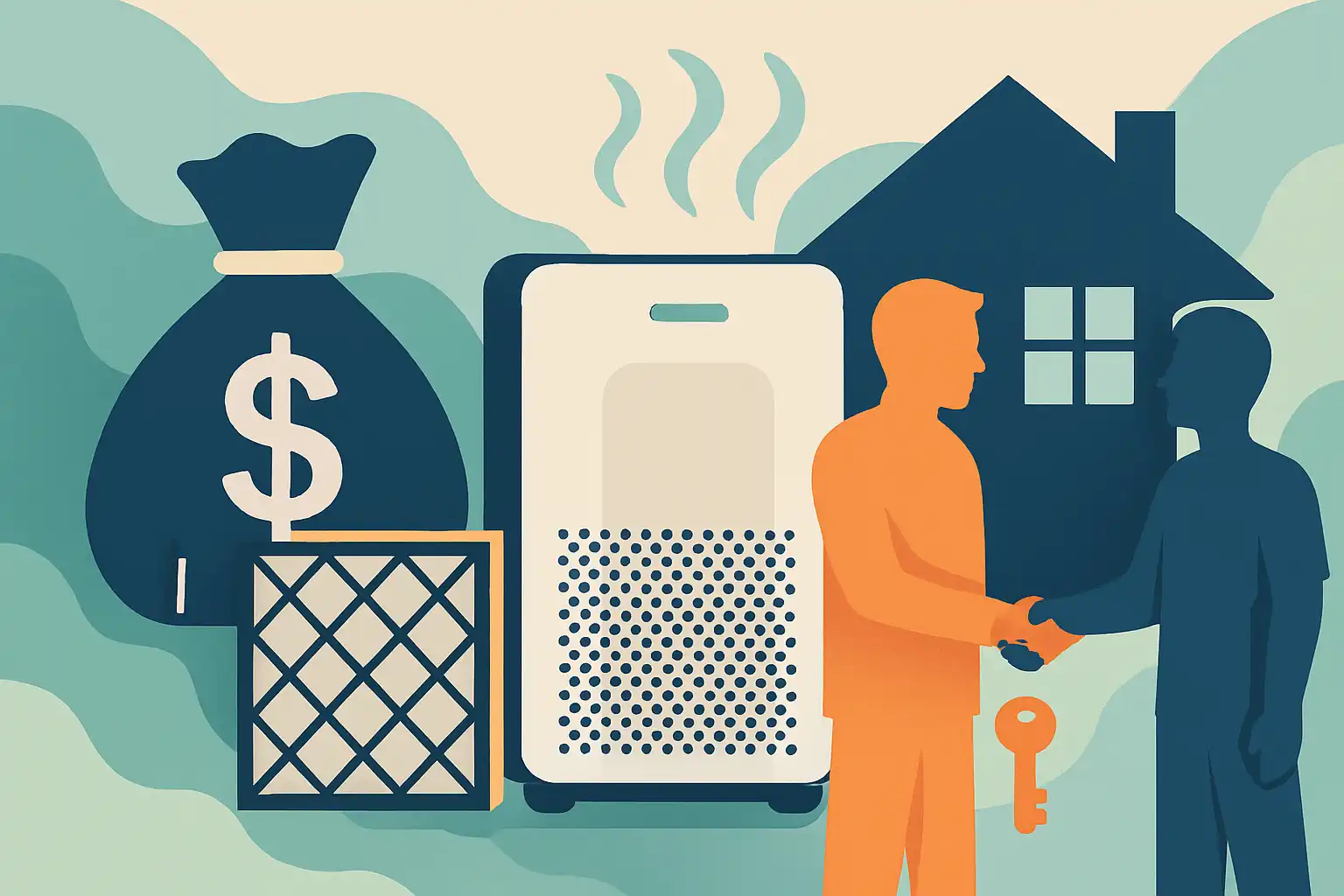 Wie betaalt de filters in huurwoningen? zo regel je een luchtreiniger zonder gedoe met je verhuurder
