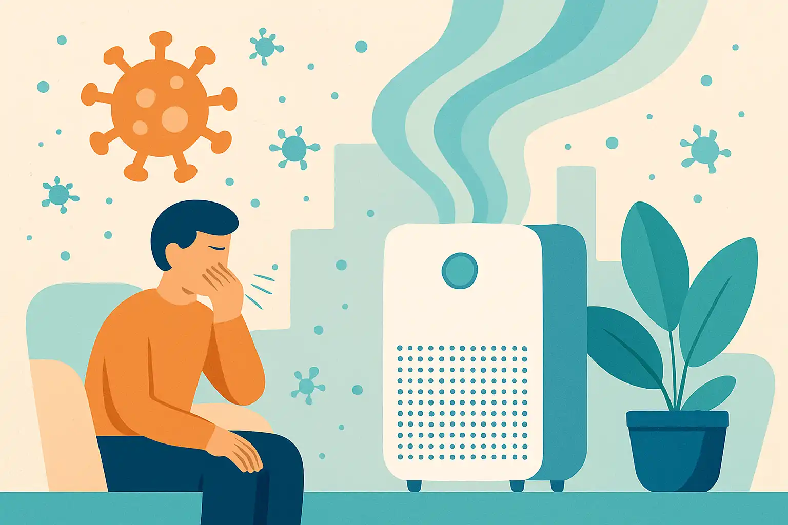 Zo gebruik je je luchtreiniger tijdens het griepseizoen om ziekteverspreiding thuis te beperken