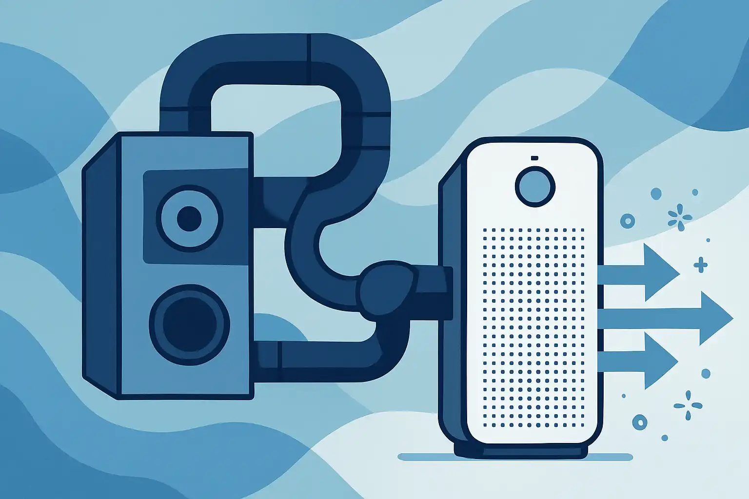 Zo laat je je luchtreiniger samenwerken met je ventilatiesysteem (WTW) voor de beste luchtkwaliteit