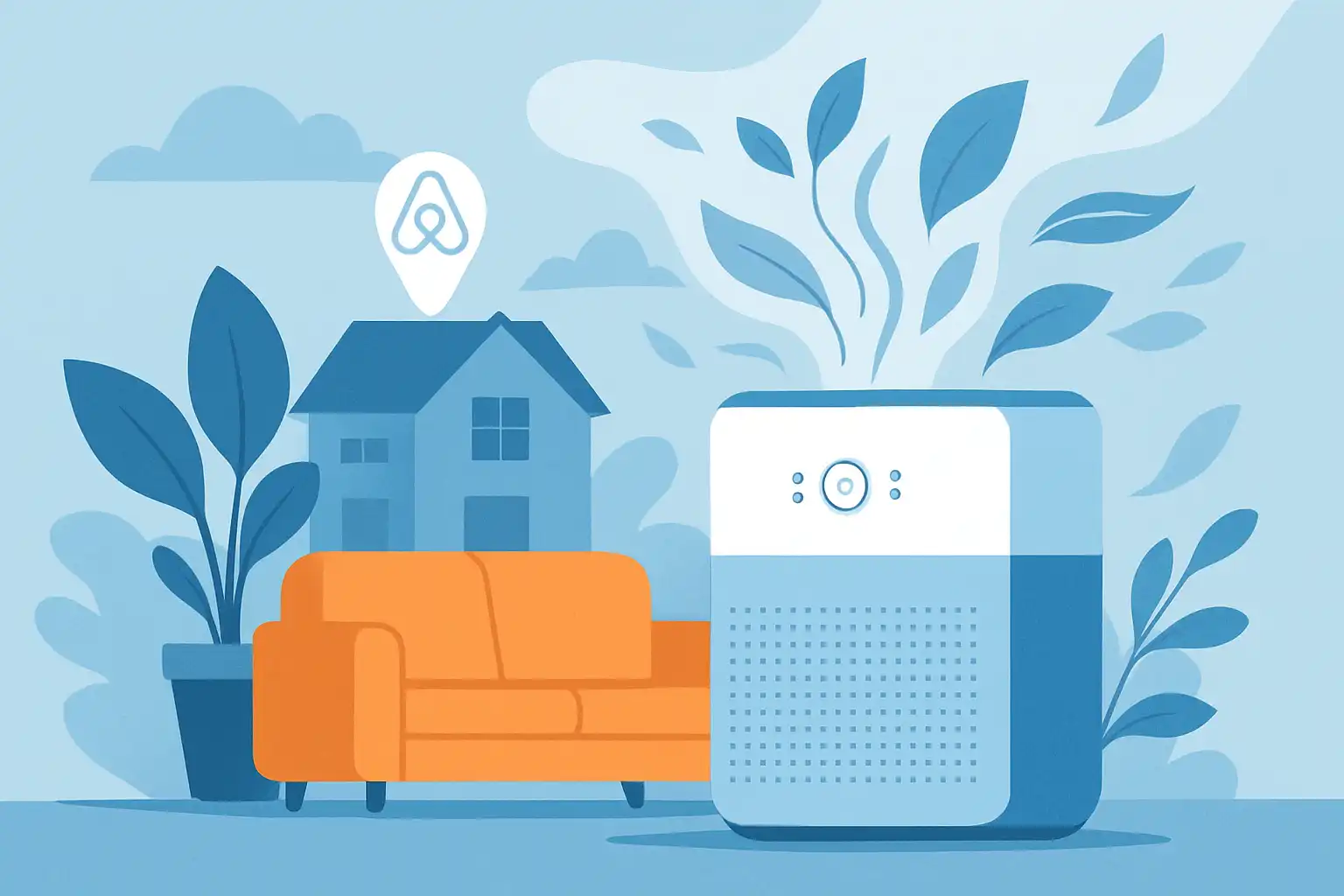 Zo zorg je als Airbnb-host voor frisse lucht: slimme luchtreiniger-hacks voor blije gasten