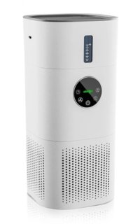 Amolass - Luchtreiniger - Luchtbevochtiger - Luchtzuiveraar - Met HEPA-Filter + Koolstoffilter - Tegen Huisstofmijt en Geur review