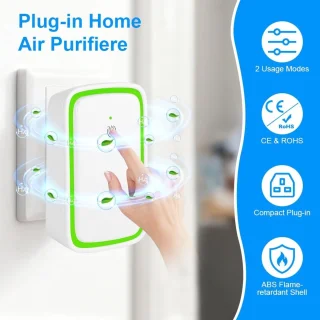 Wat vinden we goed aan de 2-pack Plug-in Ionisator Luchtreiniger