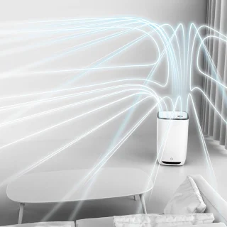 AERIS AAIR 3-IN-1 Pro luchtreiniger Stark White