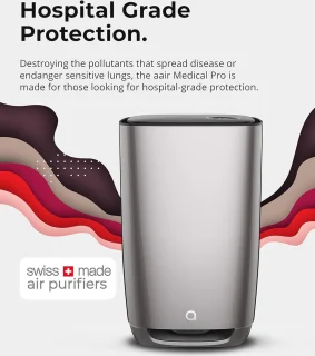AERIS AAIR 3-IN-1 Pro luchtreiniger Stark White